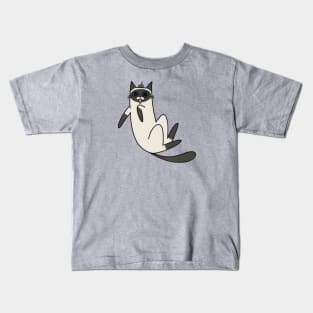 Cute Siamese Cat Kids T-Shirt